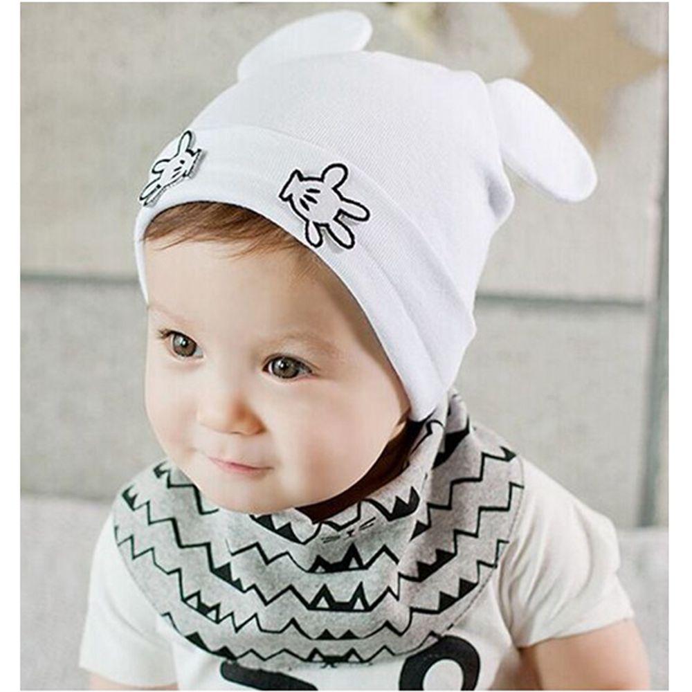 Cute Ear Mouse Organic Cotton Hat