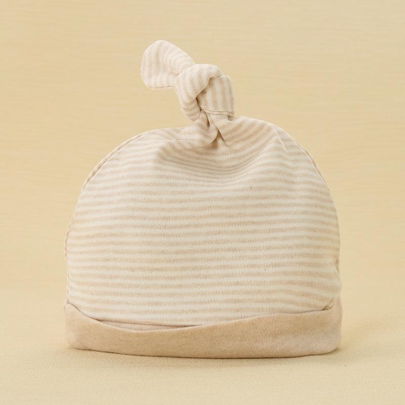 Plain & Stripe Baby Knotted Hat
