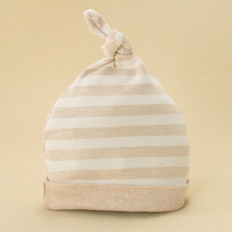 Plain & Stripe Baby Knotted Hat