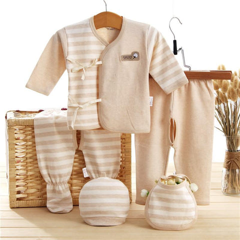 Organic Baby Cotton Clothing Set
