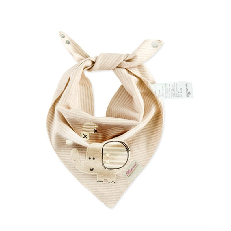Organic Cotton Double Layers Infant Bibs