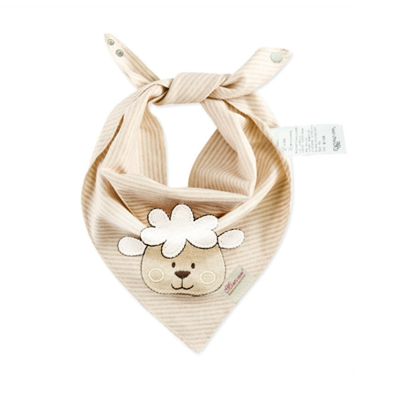Organic Cotton Double Layers Infant Bibs