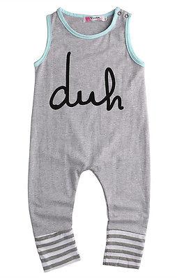 Organic Cotton Infant Sleeveless Romper