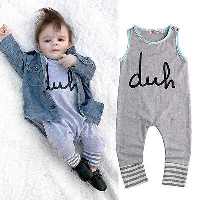 Organic Cotton Infant Sleeveless Romper