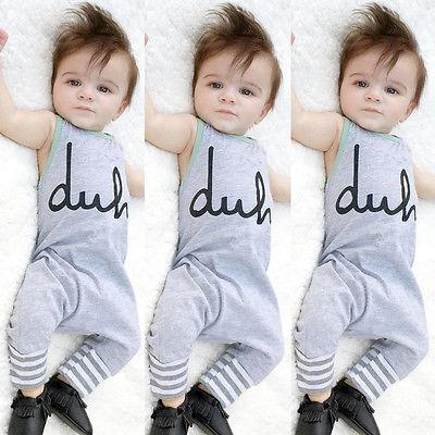 Organic Cotton Infant Sleeveless Romper