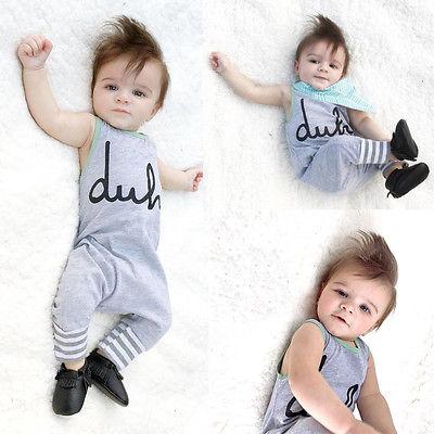 Organic Cotton Infant Sleeveless Romper