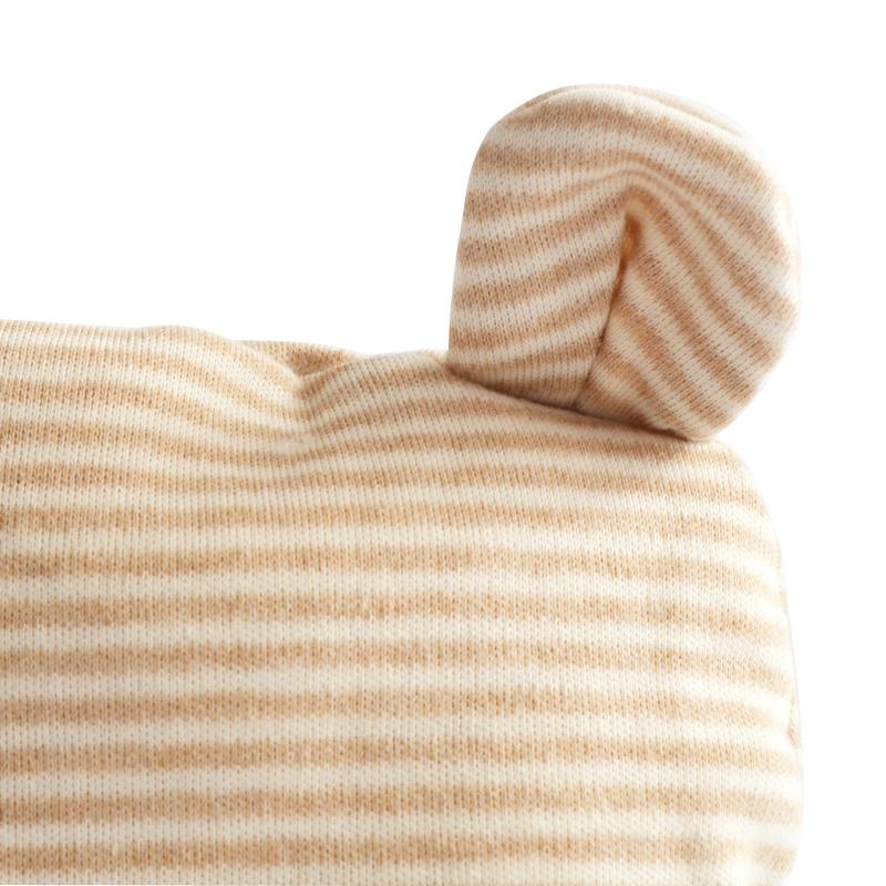 Organic Striped Baby Beanies