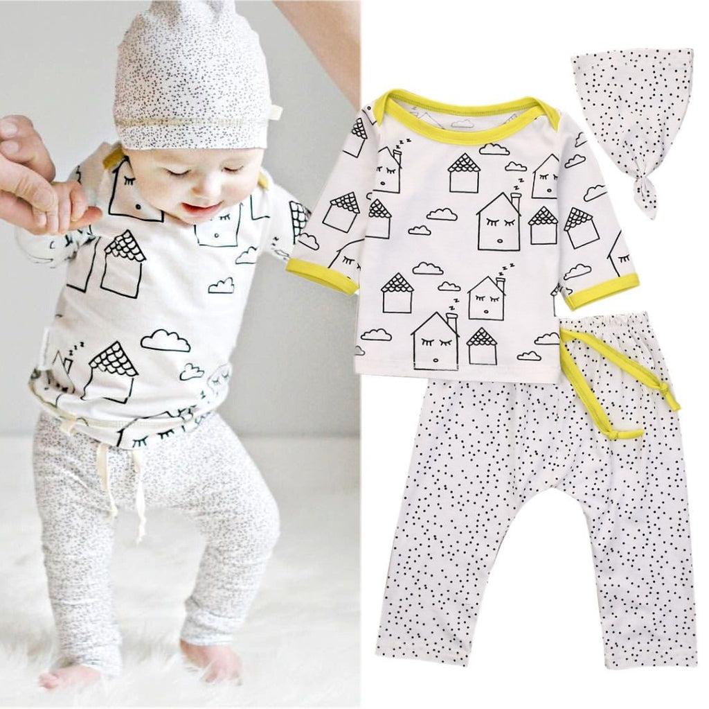 Organic Cotton Infant Clothes Set