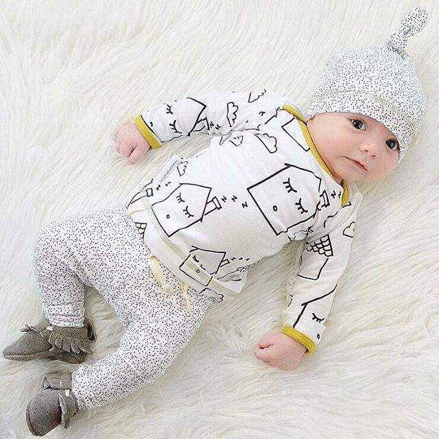Organic Cotton Infant Clothes Set
