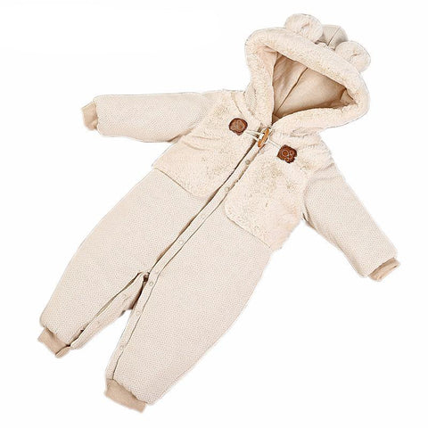 Hooded Cute Baby Rompers