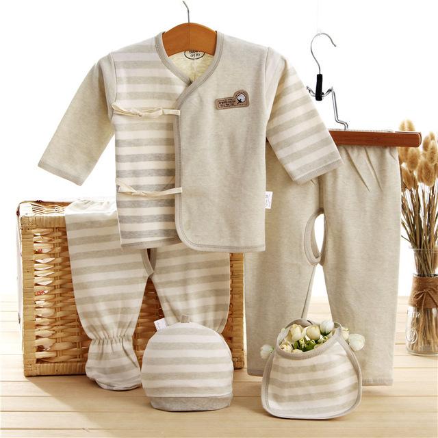 Organic Baby Cotton Clothing Set