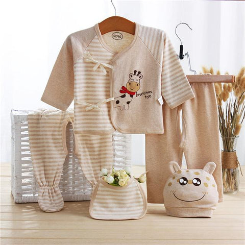 Organic Baby Cotton Clothing Set