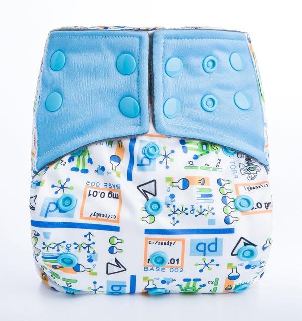 Reusable Cute Baby Nappy Snap Inserts