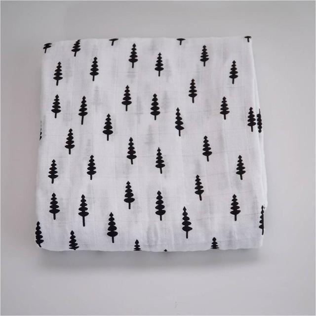 Organic Baby Cotton Printed  Blanket