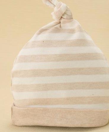 Plain & Stripe Baby Knotted Hat