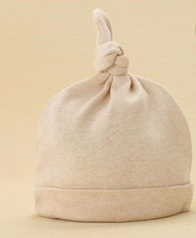 Plain & Stripe Baby Knotted Hat