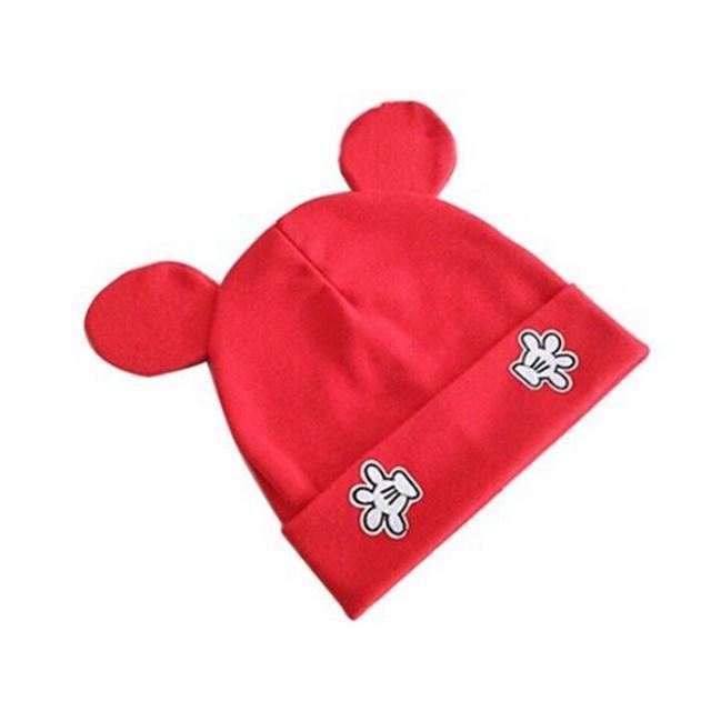 Cute Ear Mouse Organic Cotton Hat